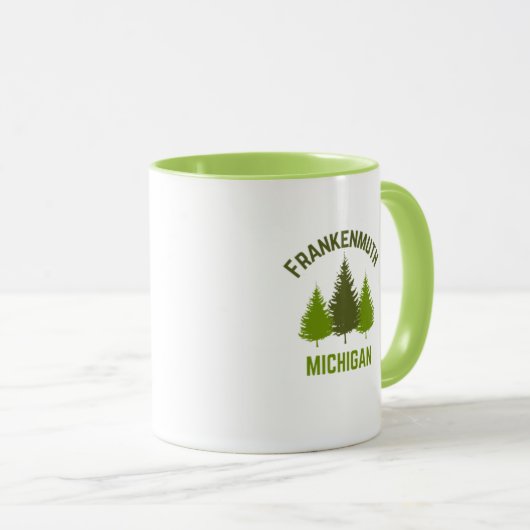 Frankenmuth Michigan Coffee Mok (Voorkant rechts)