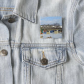 Frankenmuth Michigan Covered Wooden Bridge Button (In situ)