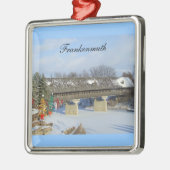 Frankenmuth Michigan Kerstversier Metalen Ornament (Links)