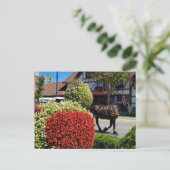 Frankenmuth, Michigan, paardenkoets Briefkaart (Staand voorkant)