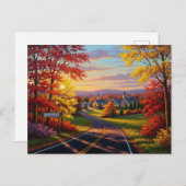 Frankenmuth Michigan Reizen Briefkaart (Voorkant / Achterkant)