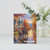 Frankenmuth Michigan Reizen Briefkaart (Staand voorkant)