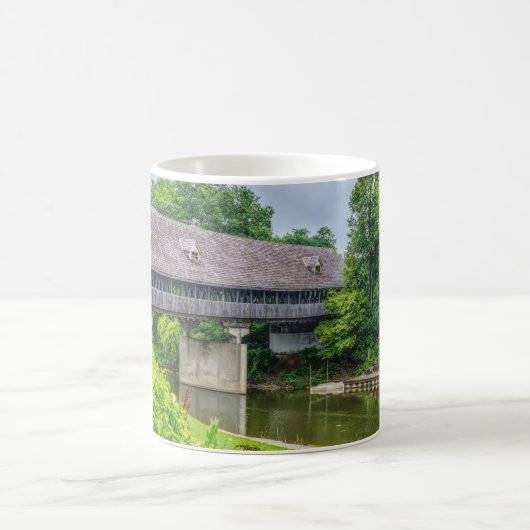 Frankenmuths Covered Bridge Coffee Mok (Center)