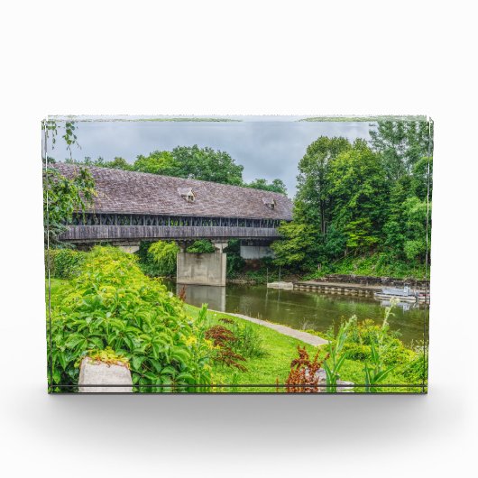 Frankenmuths Covered Bridge Fotoblokken (Voorkant)
