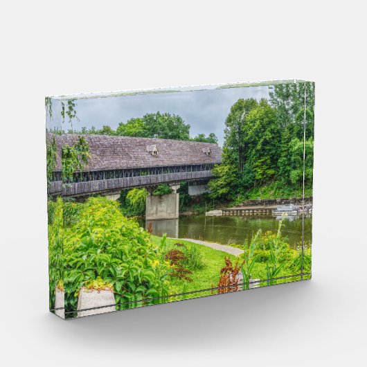 Frankenmuths Covered Bridge Fotoblokken (Links)