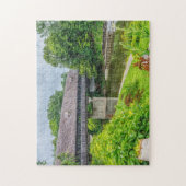 Frankenmuths Covered Bridge Legpuzzel (Verticaal)