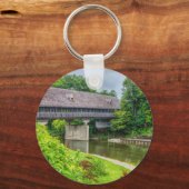 Frankenmuths Covered Bridge Sleutelhanger (Voorkant)
