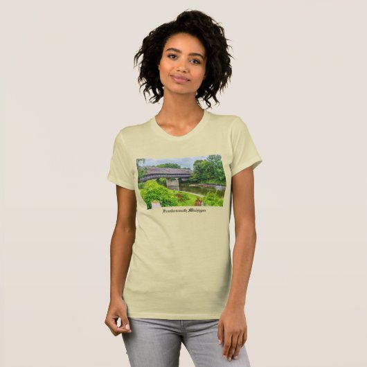 Frankenmuths Covered Bridge T-Shirt (Voorkant volledig)