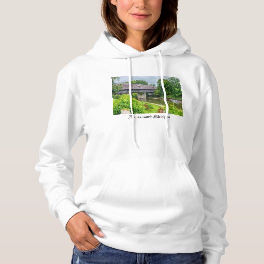 Frankenmuths Overdekte Brug Hoodie (Voorkant)