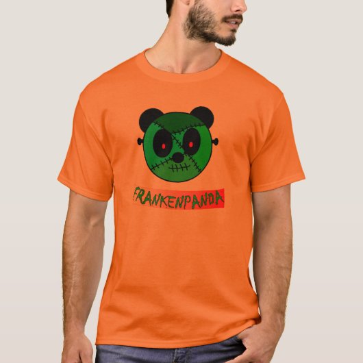 FRANKENPANDA Halloween Shirten T-shirt (Voorkant)