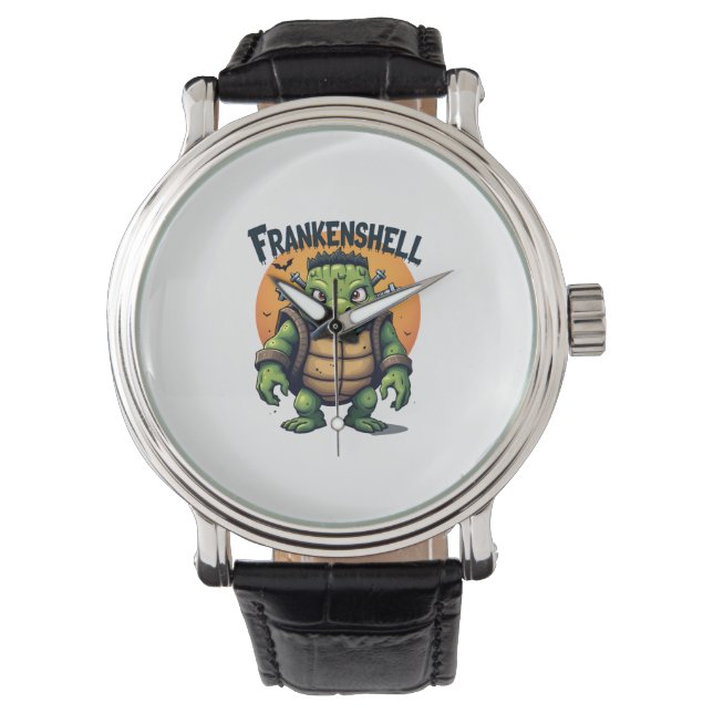 Frankenschildpad Horloge (Voorkant)