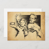 Frankenselfie Briefkaart (Voorkant / Achterkant)