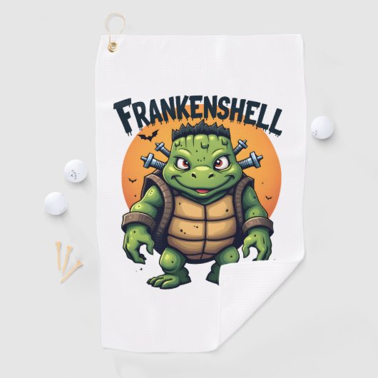 Frankenshell Turtle Golfhanddoek (Insitu)
