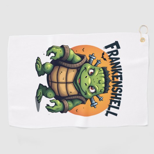 Frankenshell Turtle Golfhanddoek (Horizontaal)