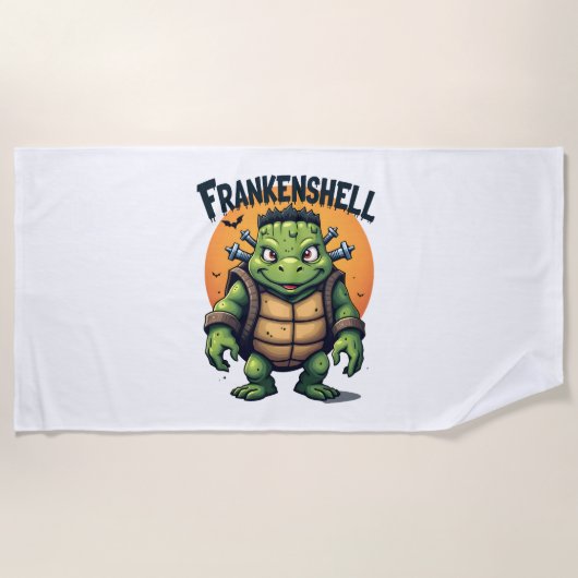 Frankenshell Turtle Strandlaken (Voorkant)