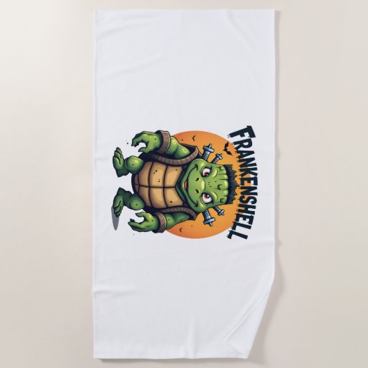 Frankenshell Turtle Strandlaken (Voorkant)