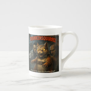 Frankensquirrel Klassieke Filmparodie Porselein Kop