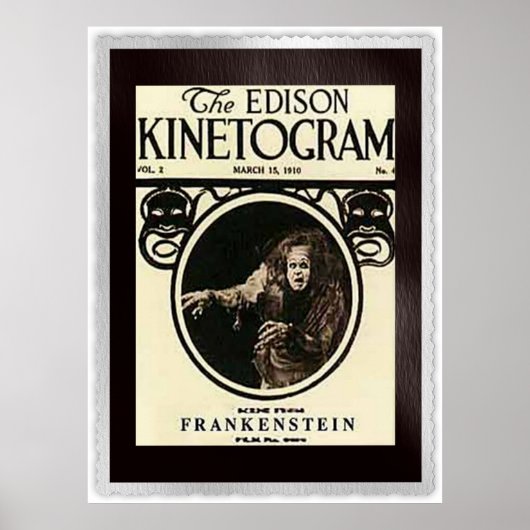 Frankenstein 1910 poster (Voorkant)