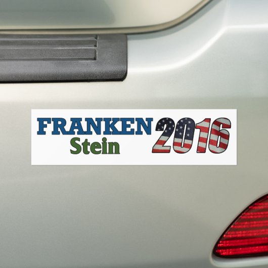 FrankenStein 2016 Bumpersticker (Op auto)