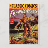 frankenstein-3 briefkaart (Voorkant)