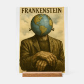 FRANKENSTEIN Acrylic Sign Acryl Bord (Voorkant)