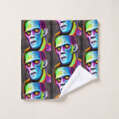 Frankenstein Bathroom Towel Set Bad Handdoek (Wasdoekje)