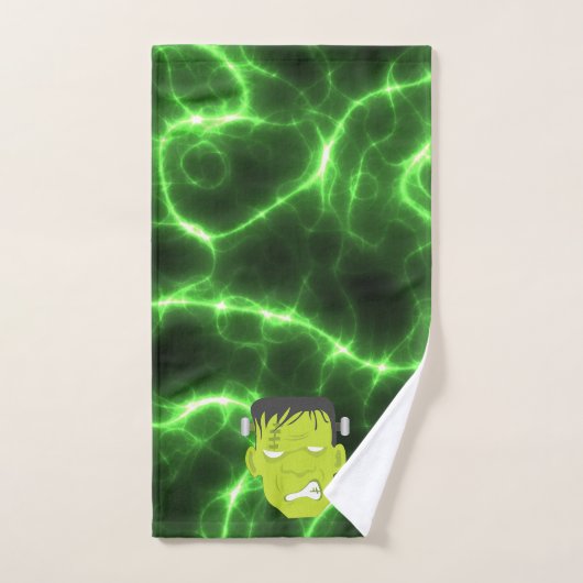 Frankenstein Bathroom Towel Set Bad Handdoek (Handdoek)