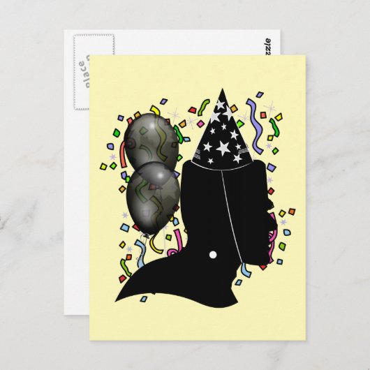 Frankenstein Birthday Briefkaart (Voorkant / Achterkant)