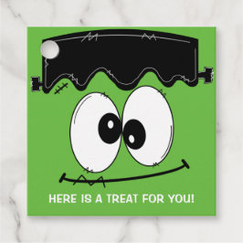 Frankenstein Birthday Party Halloween Bedankjes Labels