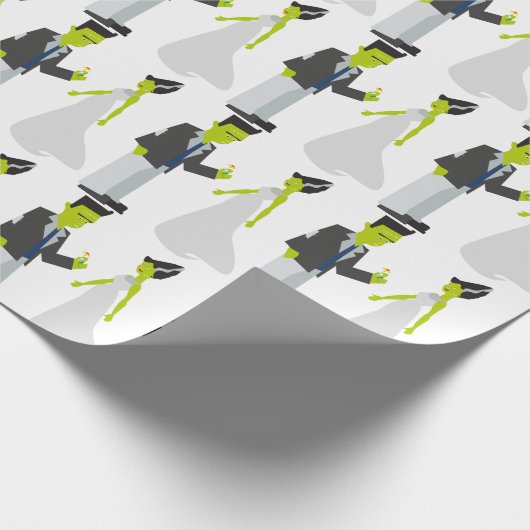 Frankenstein & Bride Cadeaupapier (Hoek)