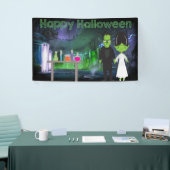 Frankenstein & Bride Spandoek (Beurs)