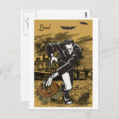 Frankenstein Briefkaart (Voorkant / Achterkant)
