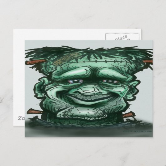 Frankenstein Briefkaart (Voorkant / Achterkant)