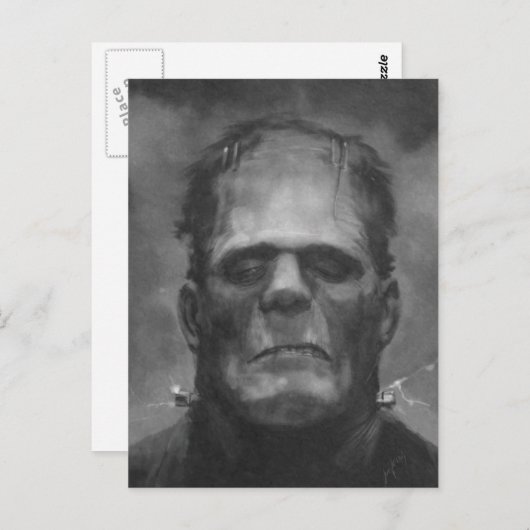 Frankenstein Briefkaarten (Voorkant / Achterkant)