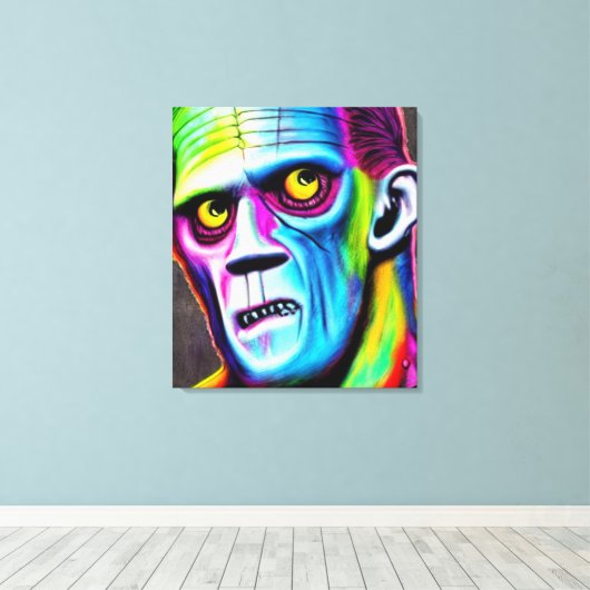 Frankenstein Canvas Art (Insitu (Houten vloer))