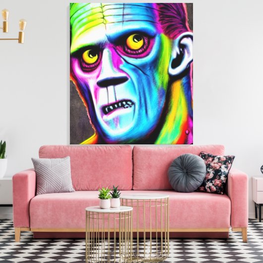 Frankenstein Canvas Art (Insitu (Woonkamer))