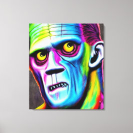 Frankenstein Canvas Art Afdruk