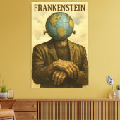 FRANKENSTEIN Canvas Print (Insitu (Woonkamer))