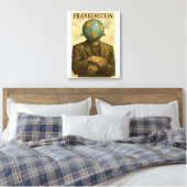 FRANKENSTEIN Canvasprint Canvas Afdruk (Insitu (Slaapkamer))