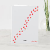 Frankenstein Cat Nap Kaart (Achterkant)