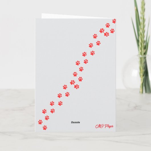 Frankenstein Cat Nap Kaart (Achterkant)