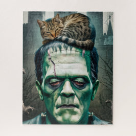 Frankenstein Catnap Jigsaw Puzzle Legpuzzel