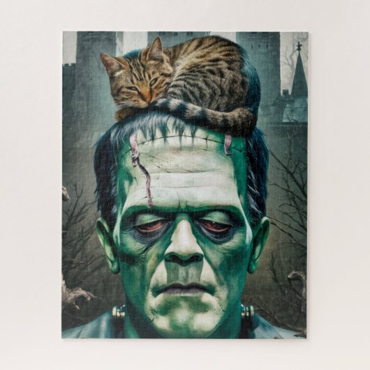Frankenstein Catnap Jigsaw Puzzle Legpuzzel (Verticaal)