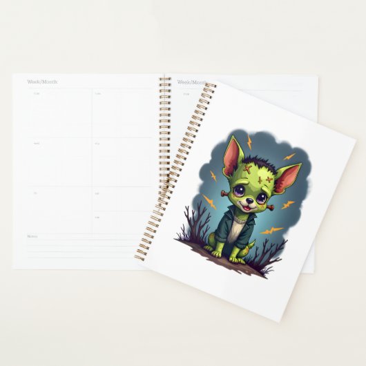 Frankenstein Chihuahua Schok Planner (Display)