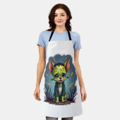 Frankenstein Chihuahua Schok Schort (Gedragen)