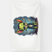 Frankenstein-Chihuahua-schok Spandoek (Verticaal)