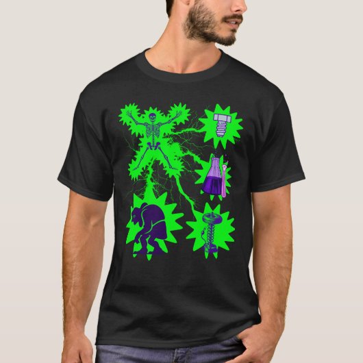 Frankenstein Clues T-shirt (Voorkant)