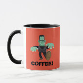 Frankenstein Coffee Mok (Links)