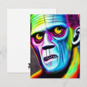 Frankenstein Collectie Notitiekaartje (Voorkant / Achterkant)