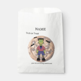 Frankenstein Cookie Sleeve Bedankzakje